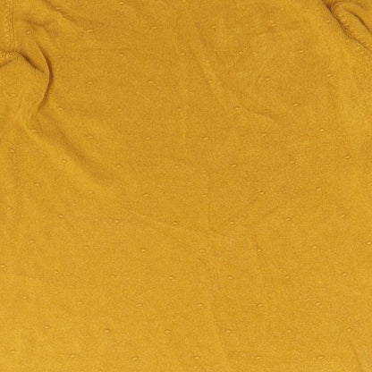 Womens UK Size 14 Bonmarché Yellow Pullover Jumper
