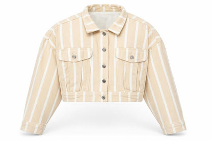 Womens UK Size 8 Missguided Beige Jacket