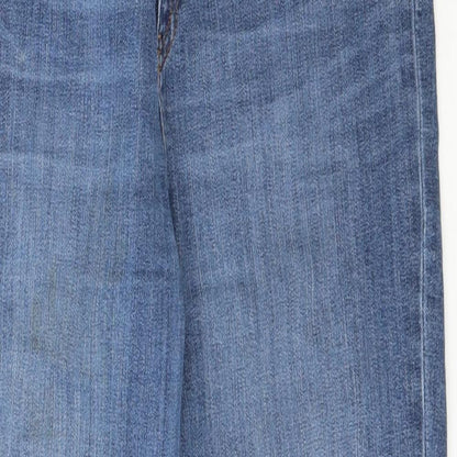 Gap Womens Blue  Cotton Skinny Jeans Size 30 L30 in Regular Zip