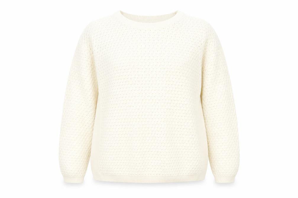 Womens UK Size L Ble Ivory Pullover Jumper