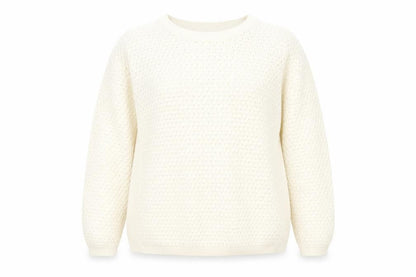 Womens UK Size L Ble Ivory Pullover Jumper