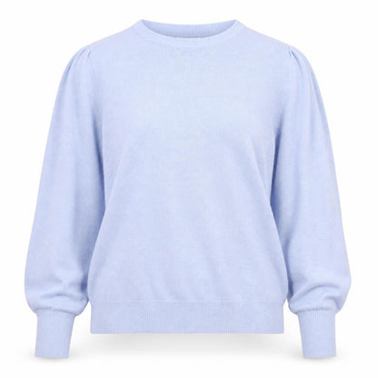 Womens UK Size M Papaya Blue Pullover Jumper