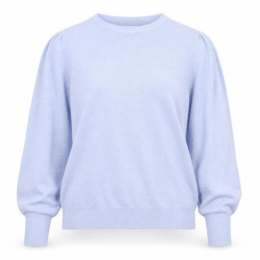 Womens UK Size M Papaya Blue Pullover Jumper