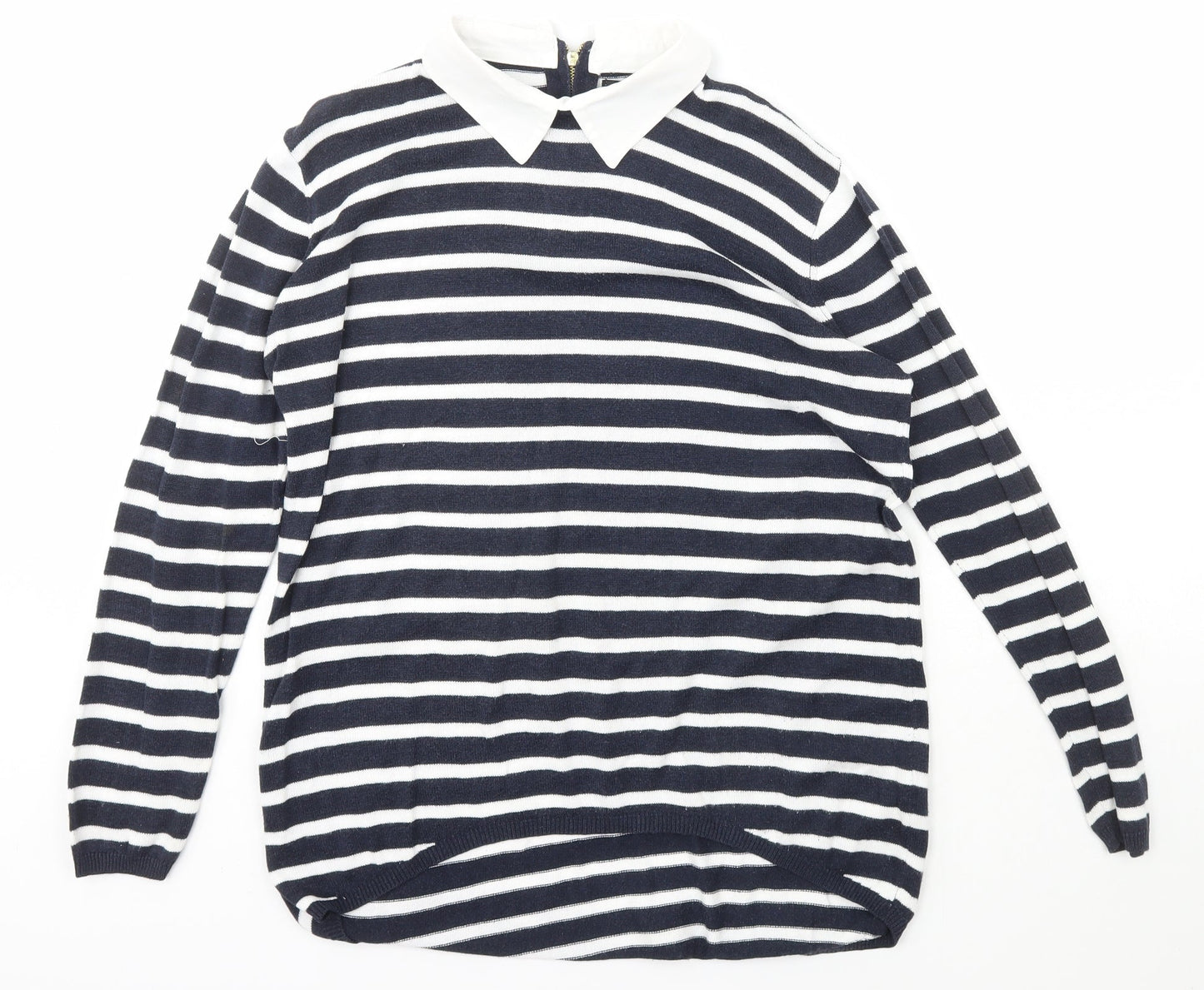 Womens UK Size 12 Atmosphere Blue Pullover Jumper