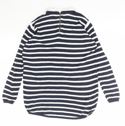 Womens UK Size 12 Atmosphere Blue Pullover Jumper