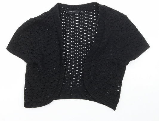 Womens UK Size 14 New Look Black Cardigan Jumper