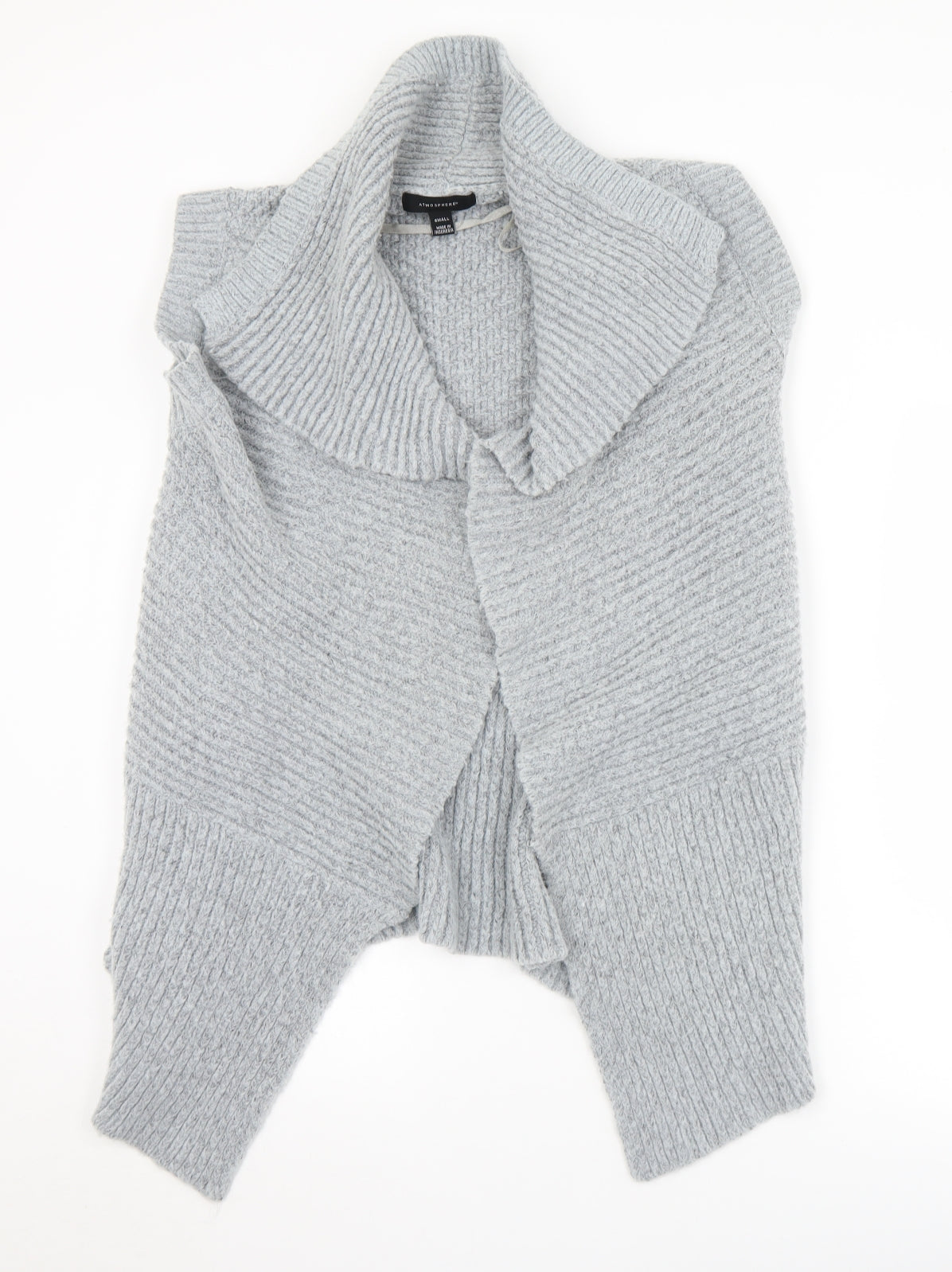 Womens UK Size 6 Atmosphere Grey Cardigan Jumper