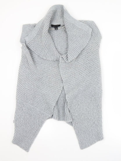 Womens UK Size 6 Atmosphere Grey Cardigan Jumper