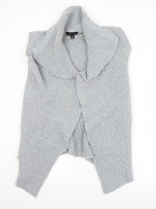 Womens UK Size 6 Atmosphere Grey Cardigan Jumper