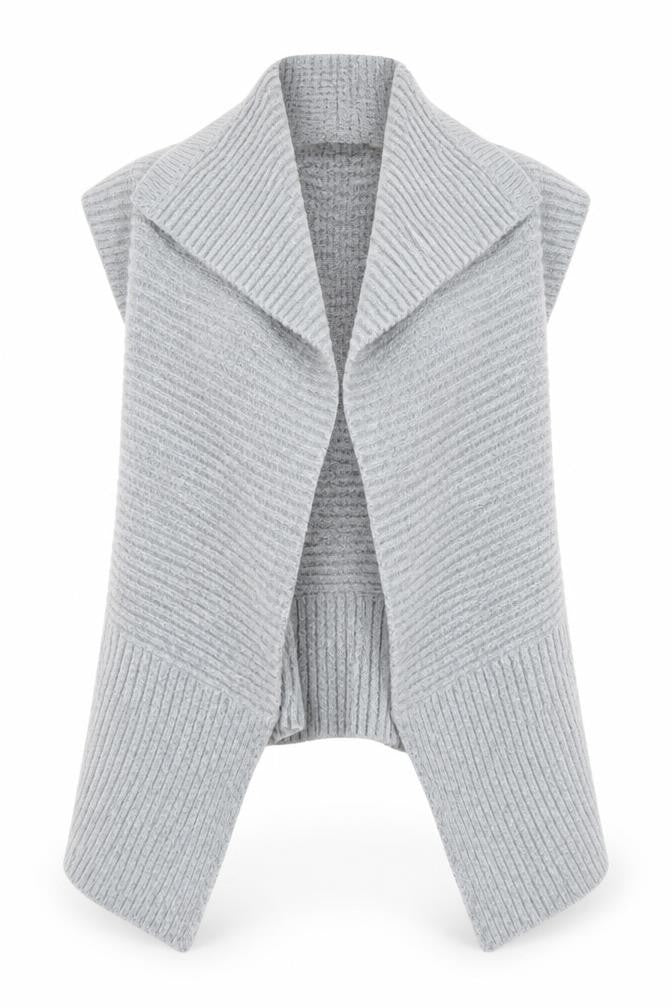 Womens UK Size 6 Atmosphere Grey Cardigan Jumper