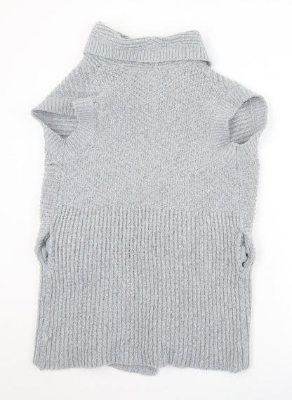 Womens UK Size 6 Atmosphere Grey Cardigan Jumper