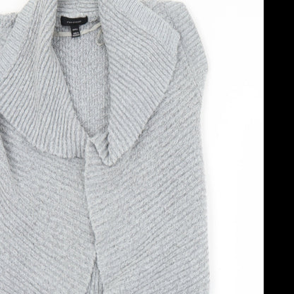 Womens UK Size 6 Atmosphere Grey Cardigan Jumper