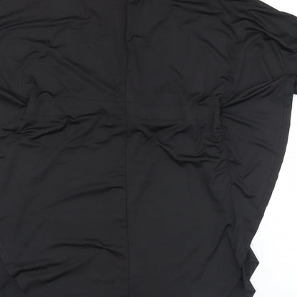 Womens UK Size 10 Zanzea Black Basic Blouse