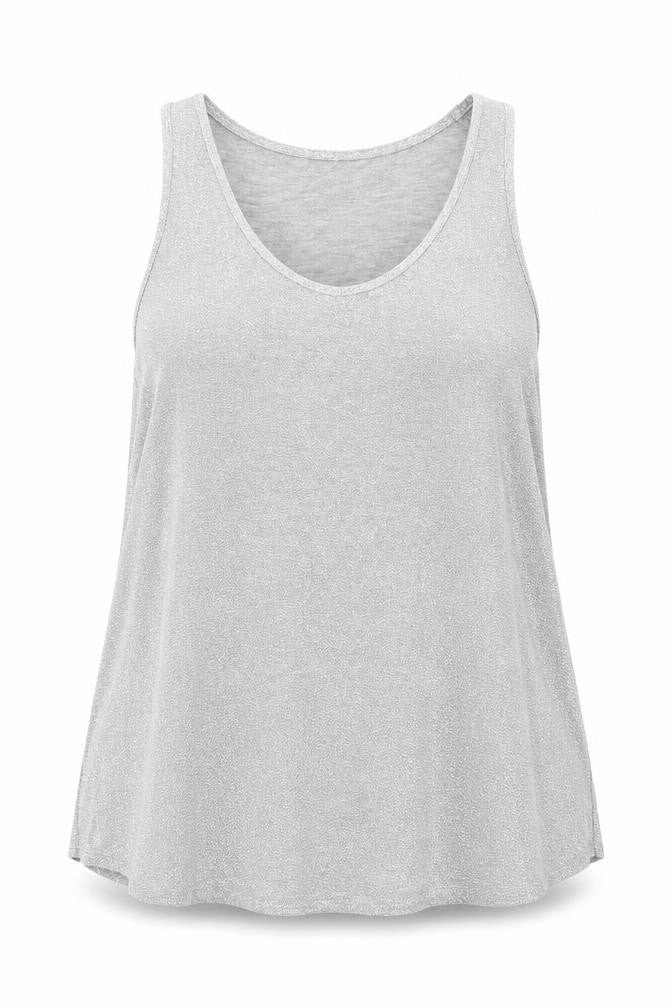 Womens UK Size 14 NEXT Silver Basic Tank