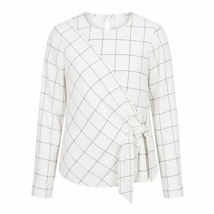 Womens UK Size 8 F&F White Wrap Blouse