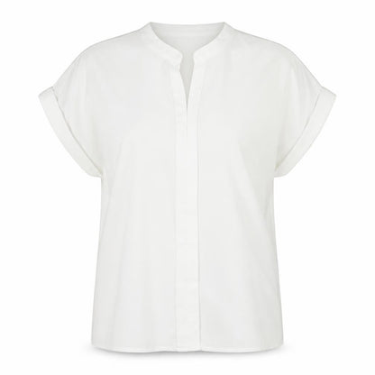 Womens UK Size S SheIn White Basic Blouse