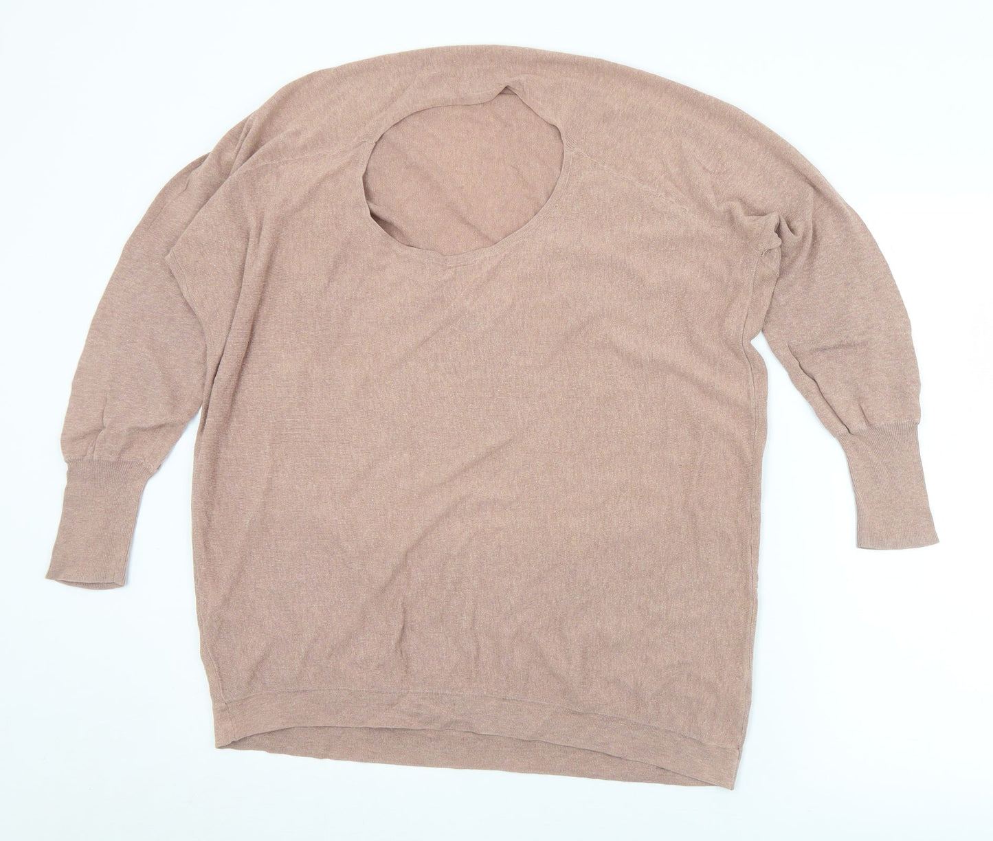 Womens UK Size 10 Topshop Pink Pullover Jumper