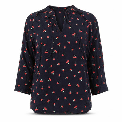 Womens UK Size 8 Marks and Spencer Black Basic Blouse