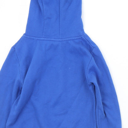 Dunnes Stores Boys Blue  Cotton Pullover Hoodie Size 5 Years   - The Future is Now