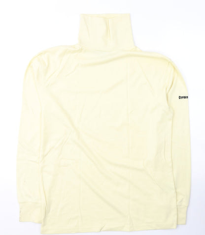 Cypress Point Mens Yellow  Polyester Pullover Sweatshirt Size L
