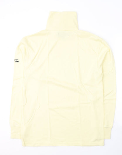 Cypress Point Mens Yellow  Polyester Pullover Sweatshirt Size L