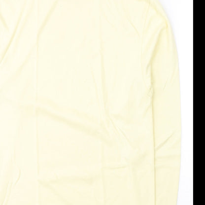 Cypress Point Mens Yellow  Polyester Pullover Sweatshirt Size L