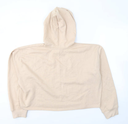 New Look Womens Beige  Cotton Pullover Hoodie Size XL  Pullover