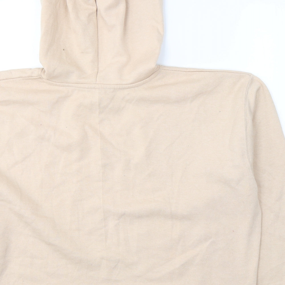 New Look Womens Beige  Cotton Pullover Hoodie Size XL  Pullover