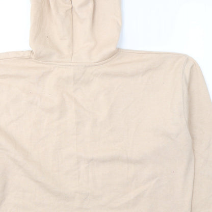 New Look Womens Beige  Cotton Pullover Hoodie Size XL  Pullover