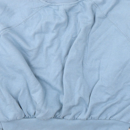 Womens UK Size L Divided by H&M Blue Pullover Sweatshirt