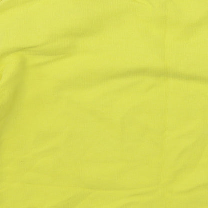 NEXT Girls Yellow  Cotton Pullover Sweatshirt Size 7 Years
