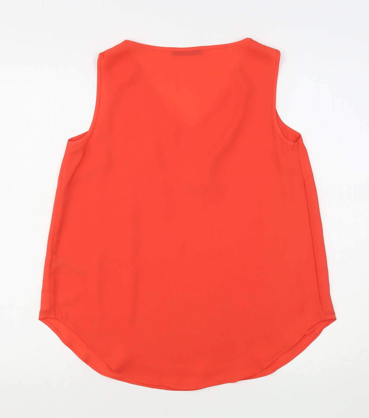 Womens UK Size 10 Dunnes Stores Red Basic Blouse
