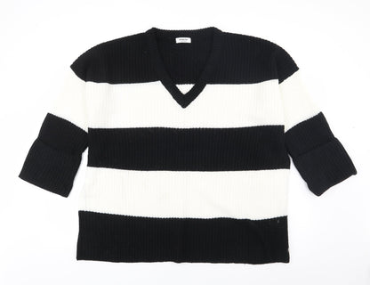 Womens UK Size L Simply Be Multicoloured Pullover Jumper