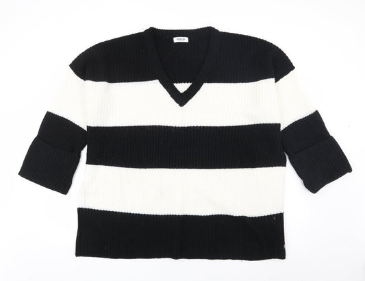 Womens UK Size L Simply Be Multicoloured Pullover Jumper