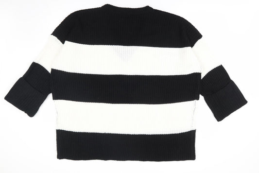 Womens UK Size L Simply Be Multicoloured Pullover Jumper