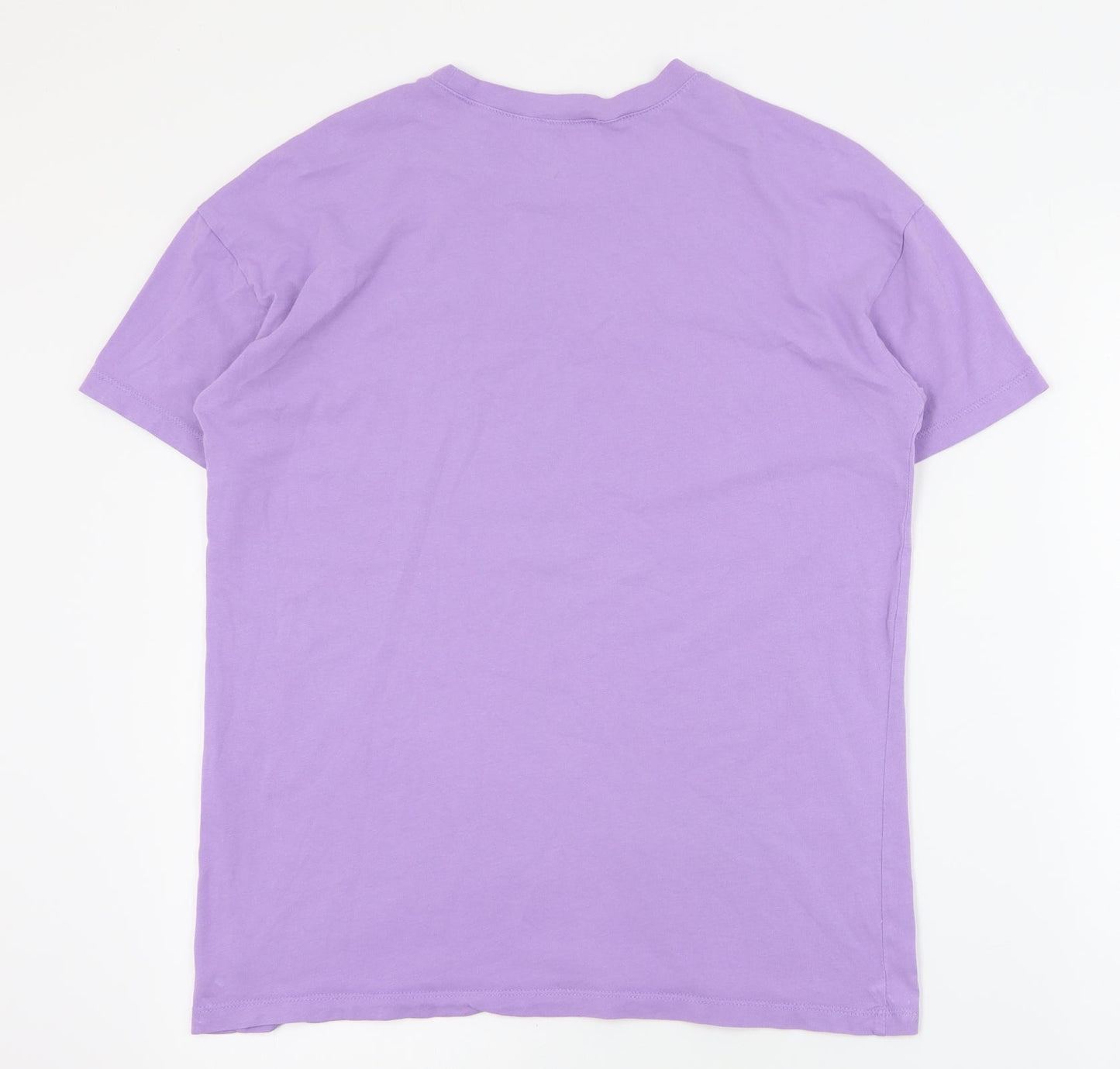 Womens UK Size 2XS FB Sister Purple Basic T-Shirt