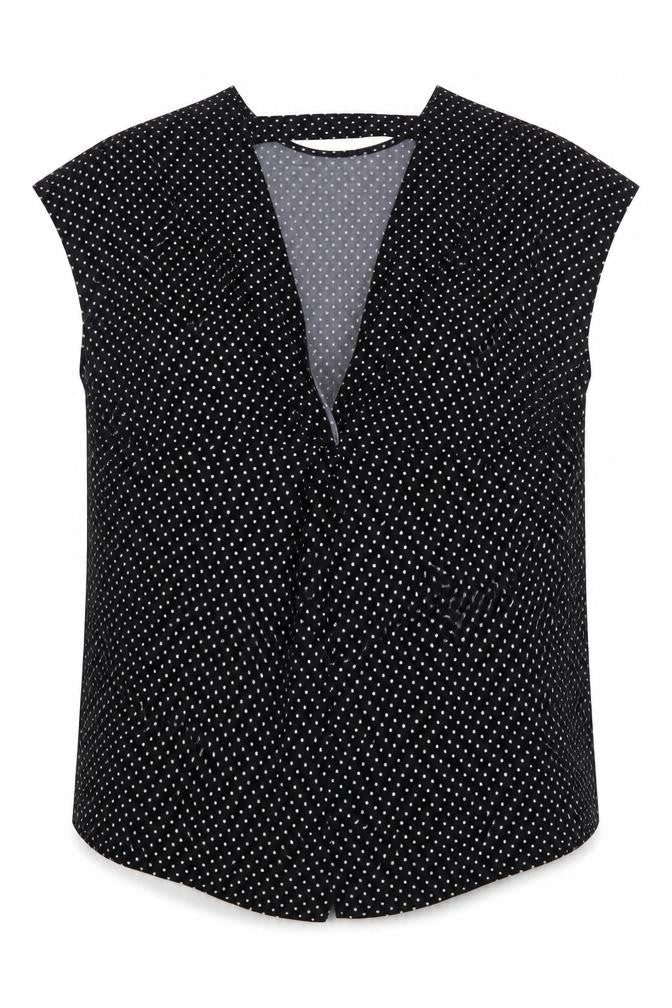 Womens UK Size 3XL SheIn Black Basic Blouse