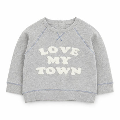 Vertbaudet Baby Grey  Cotton Pullover Jumper Size 12-18 Months  Snap