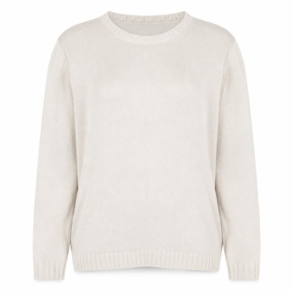 Womens UK Size 10 Marks and Spencer Beige Pullover Jumper