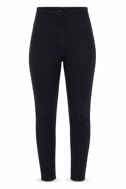 Womens UK Size S Pieces Regular Fit Jegging Blue Trousers