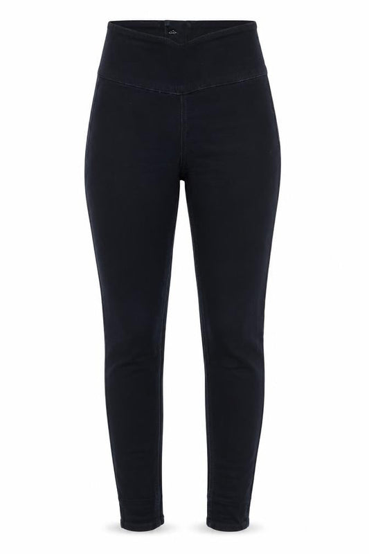Womens UK Size S Pieces Regular Fit Jegging Blue Trousers
