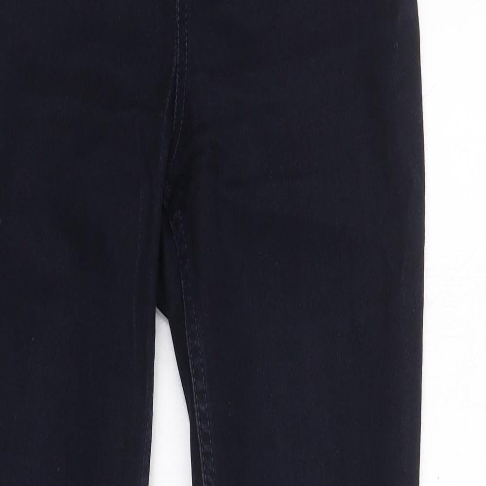 Womens UK Size S Pieces Regular Fit Jegging Blue Trousers