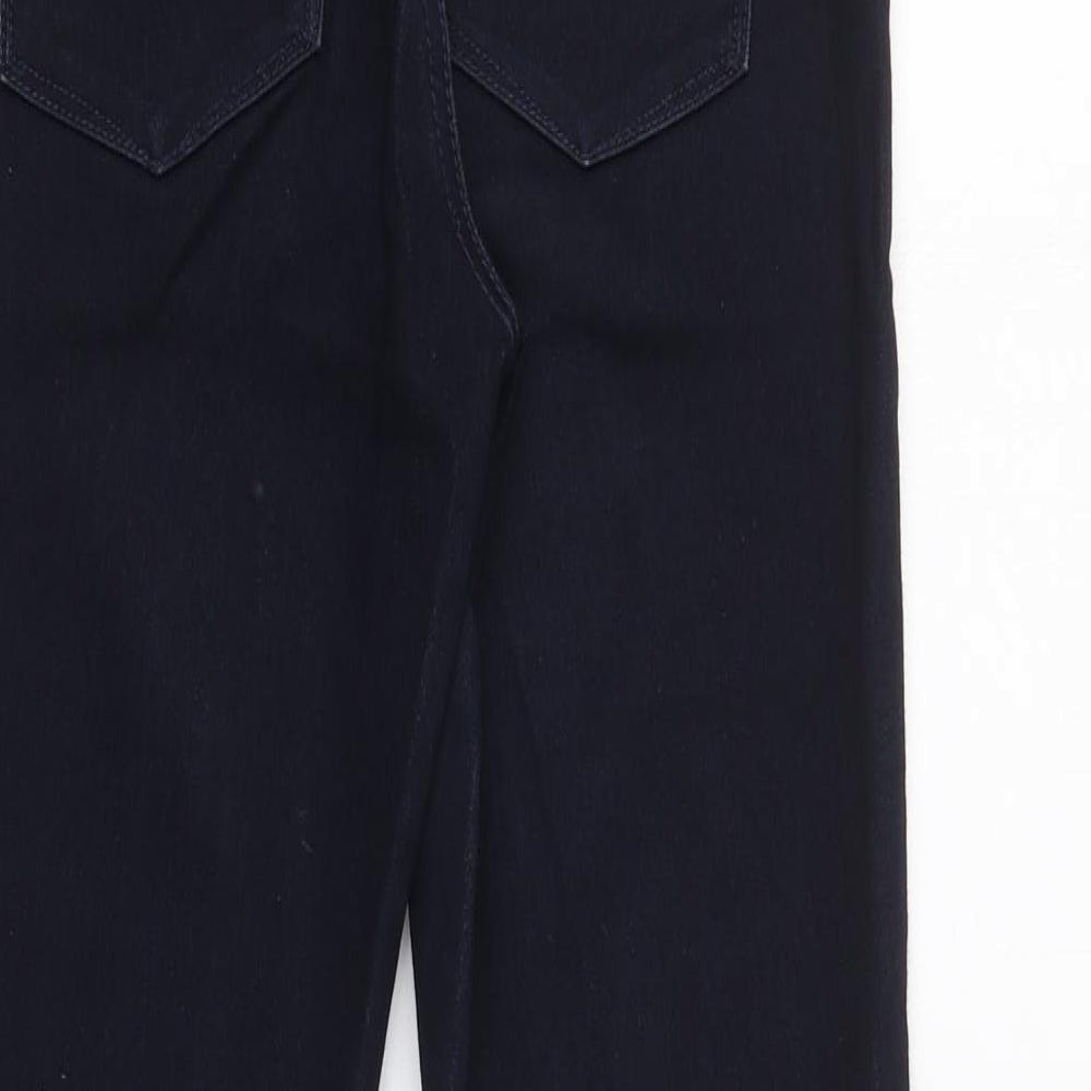 Womens UK Size S Pieces Regular Fit Jegging Blue Trousers