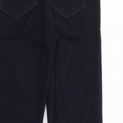 Womens UK Size S Pieces Regular Fit Jegging Blue Trousers