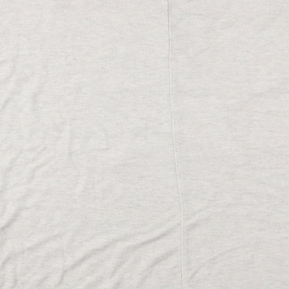 Quiz Womens Grey  Acrylic Basic T-Shirt Size 10 Round Neck