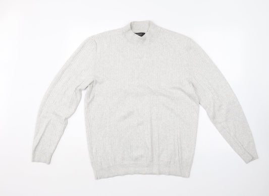 Womens UK Size L NEXT Grey Pullover Jumper