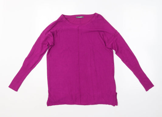 Womens UK Size 8 South Pink Pullover Jumper