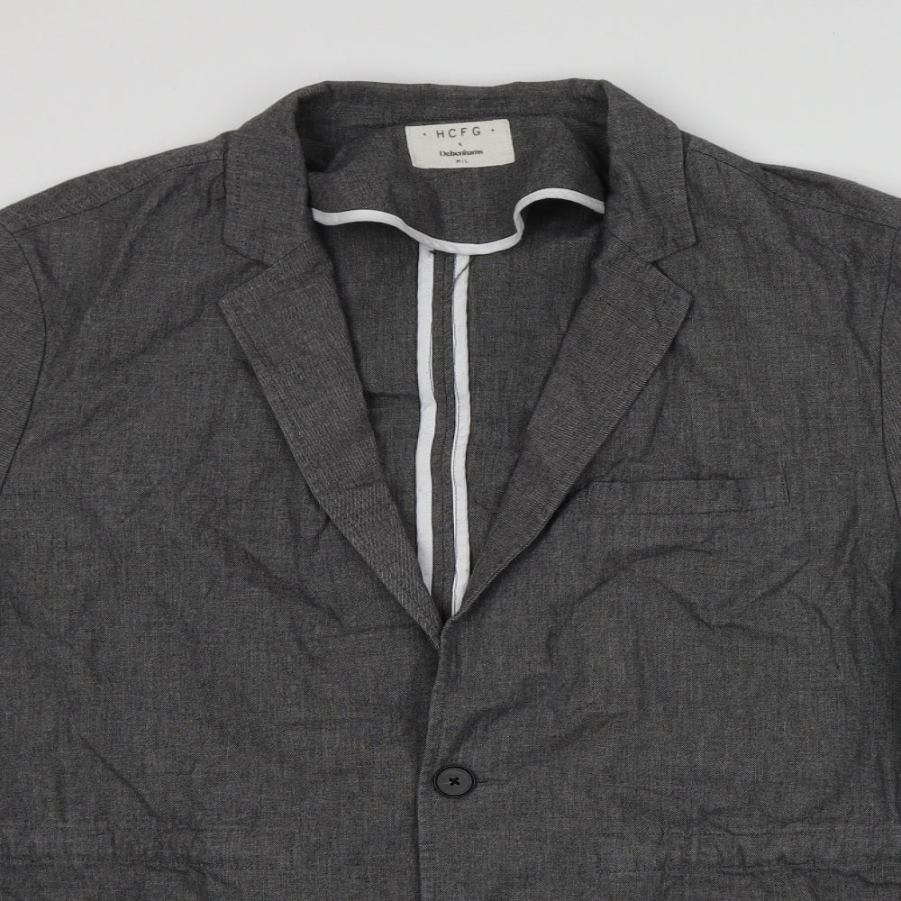 Womens UK Size M Debenhams Grey Jacket