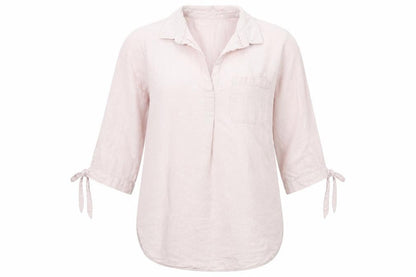 Womens UK Size 8 New Look Pink Basic Blouse