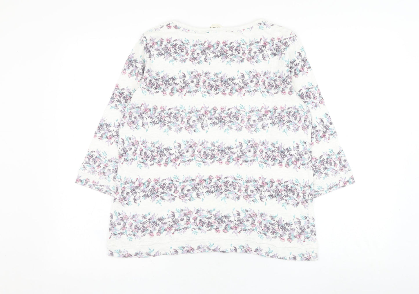 Womens UK Size 10 Marks and Spencer White Pullover Jumper